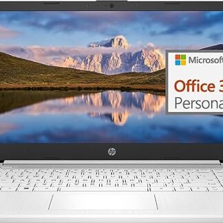 HP Newest 14" Ultral Light Laptop for Students and Business, Intel Quad-Core N4120, 8GB RAM, 192GB Storage(64GB eMMC+128GB Micro SD), 1 Year Office...